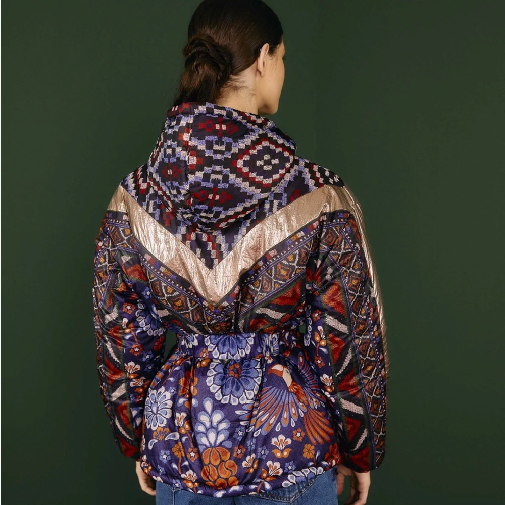 FARM RIO Pineapple Recycled Reversible Jacket